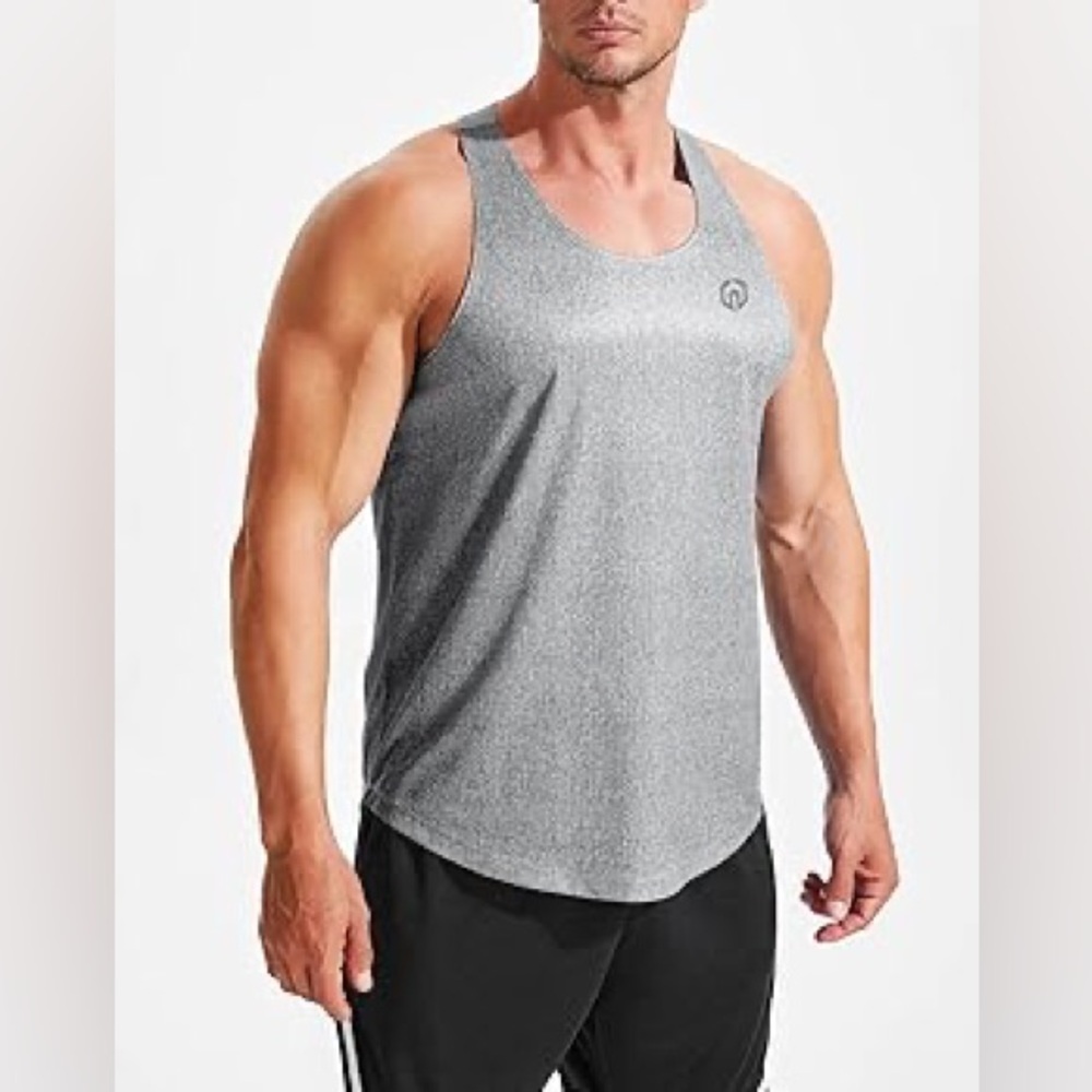 Men's Gray Tank Top